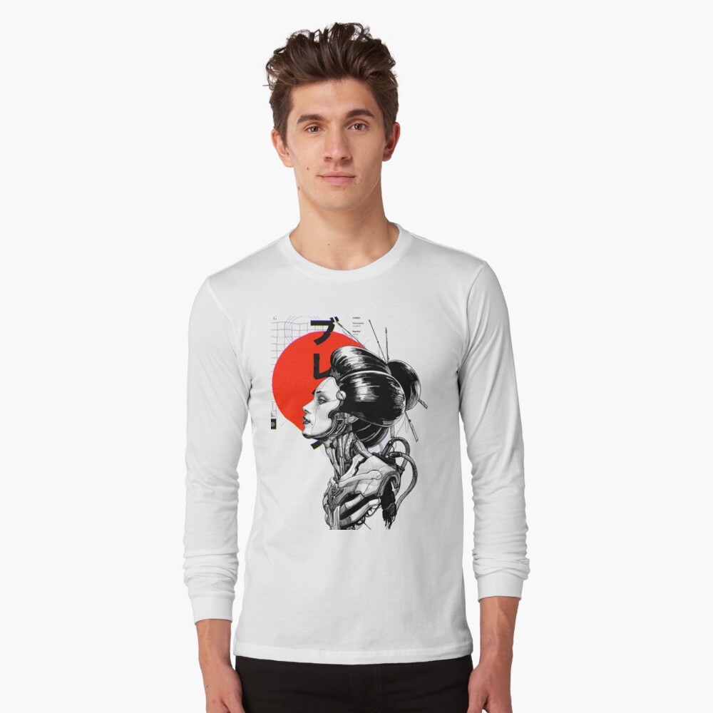 Aperçu de l'œuvre T-shirt manches longues créée et vendue par OWLvision33.