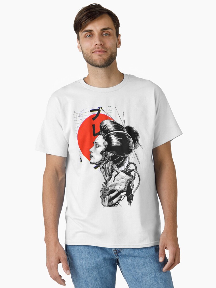 Thumbnail 1 von 7, Classic T-Shirt, Cyberpunk Vaporwave Japanisch designt und verkauft von OWLvision33.