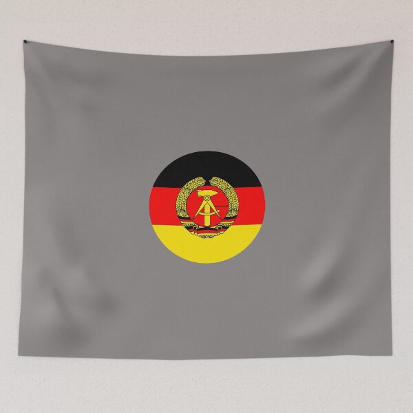Item preview, DDR East Germany ensign flag designed and sold by GeogDesigns.