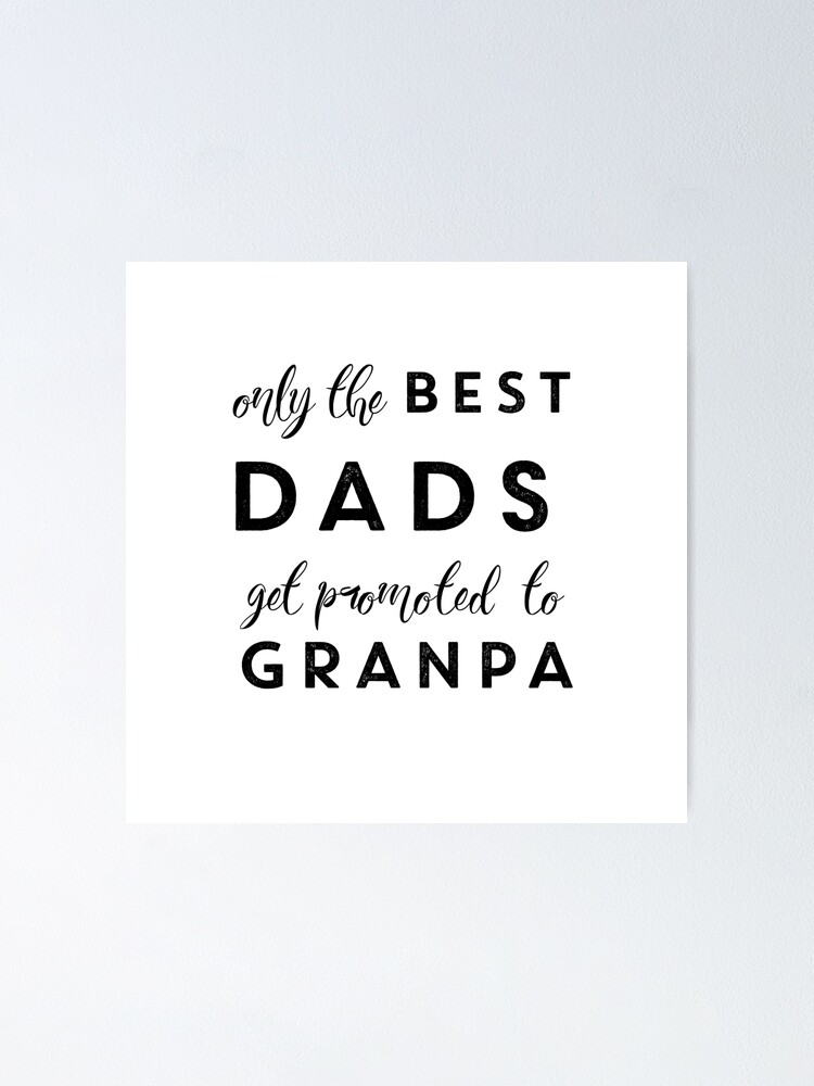 Great Dads get Promoted to Grandpas Mens String Tank Top