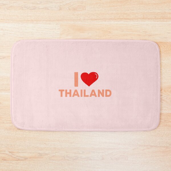 Item preview, I Love Thailand Pink designed and sold by sherinartshop.