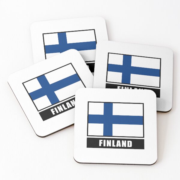 Item preview, Finland Finnish flag flag designed and sold by GeogDesigns.
