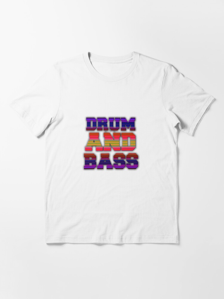 Alternate view of DRUM AND BASS! Essential T-Shirt