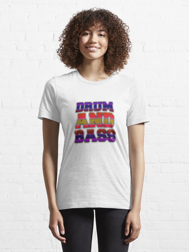 Alternate view of DRUM AND BASS! Essential T-Shirt