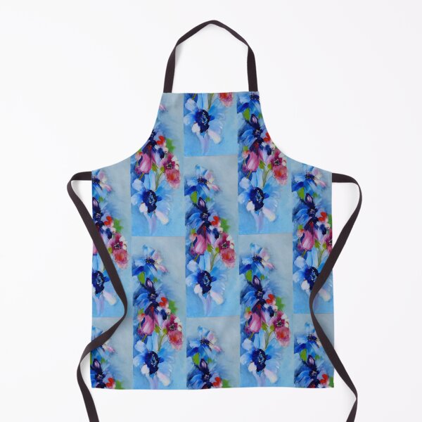 Item preview, BLUE POPPIES 1 designed and sold by Jo Reimer.