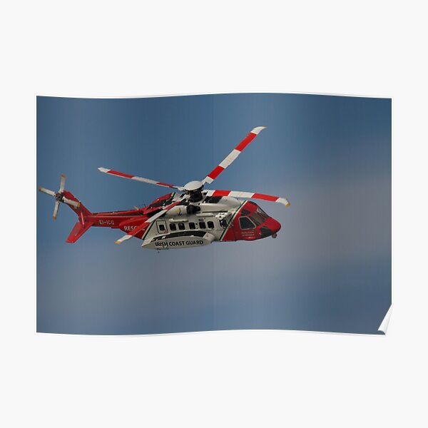 Sikorsky S-92 - Rescue 118 Poster