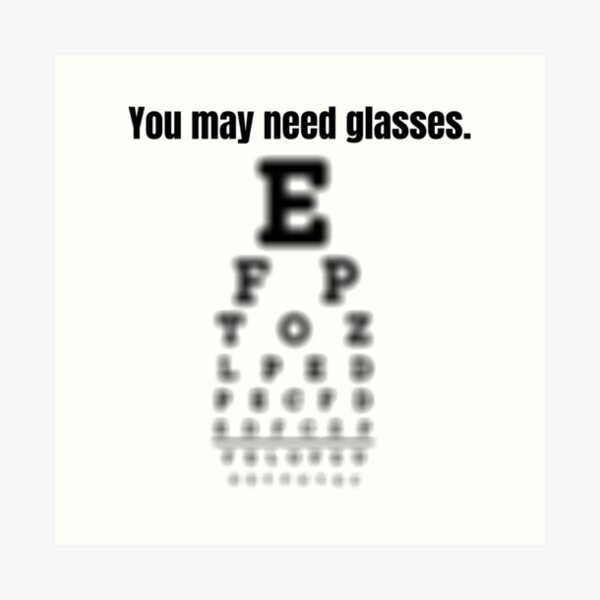 eye doctor eye chart optometrist optometry funny shirts stickers art