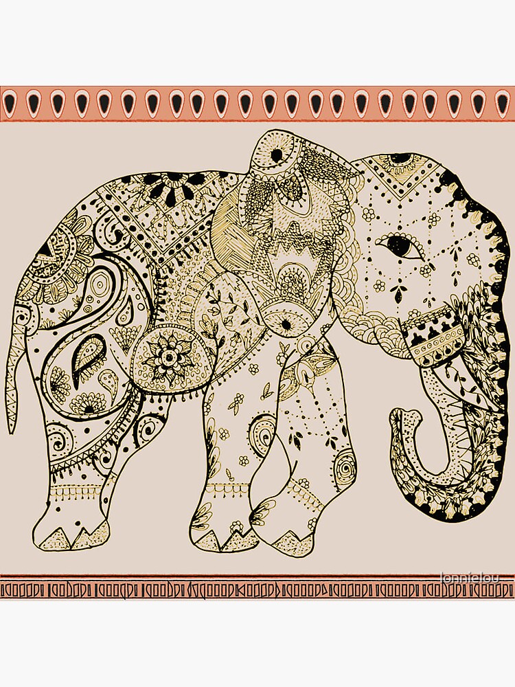 Indian Summer Mrs Ellie-Phant by lonnielou