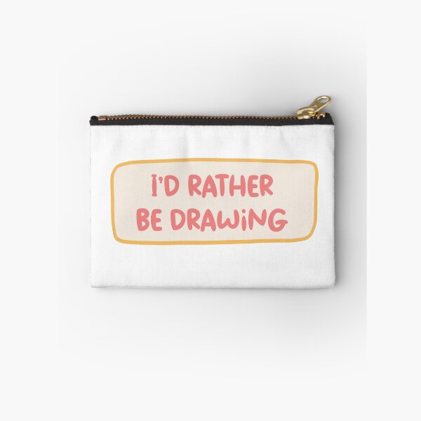 Item preview, I'd rather be drawing designed and sold by iLorah.