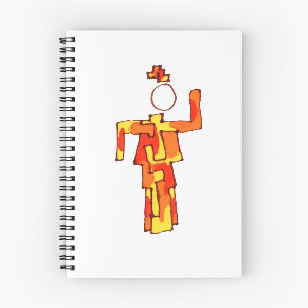 Aperçu de l'œuvre Daff60 Marker - Danseuse costumée solo - jaune, rouge créée et vendue par David Hierons.