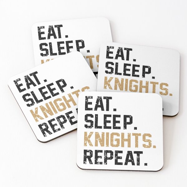 Item preview, Eat. Sleep. KNIGHTS. Repeat designed and sold by VegasKnights.