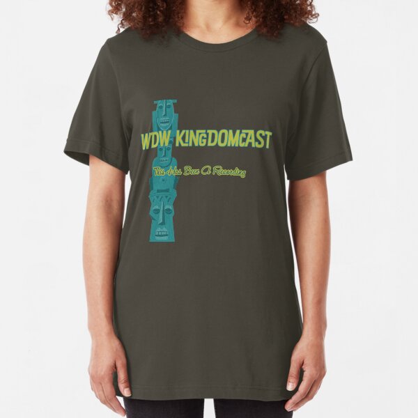 Kingdomcast Tiki logo Slim Fit T-Shirt