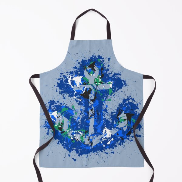 Item preview, Splattered anchor designed and sold by TravellingWolf.