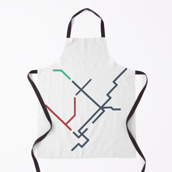 Item preview, MONTREAL Subway Map Art designed and sold by jessephotoart.
