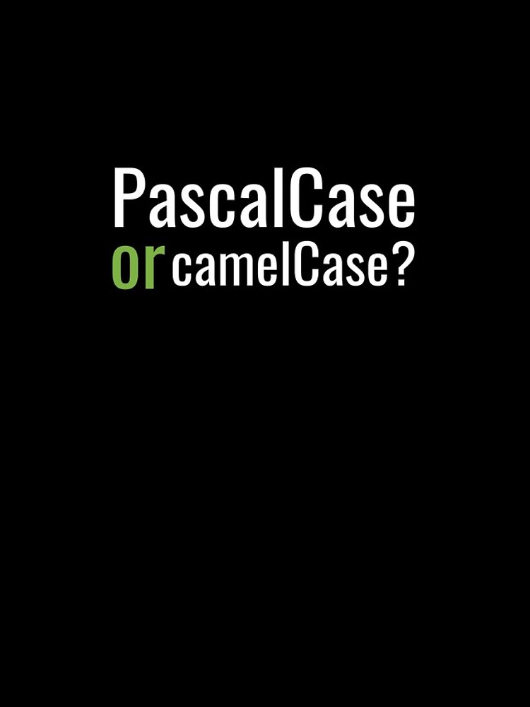 Thumbnail 4 of 4, iPhone Case, PascalCase OR camelCase Coder Question Programming designed and sold by jacks-tees.