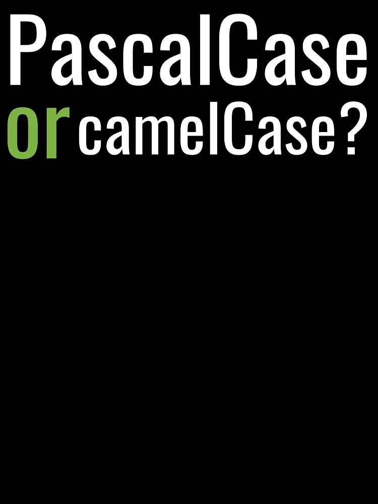 Thumbnail 7 of 7, Oversized T-Shirt, PascalCase OR camelCase Coder Question Programming designed and sold by jacks-tees.