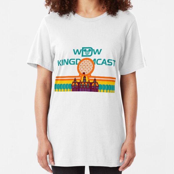 Kingdomcast Vintage logo Slim Fit T-Shirt