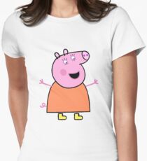 Camiseta entallada para mujer Peppa Pig