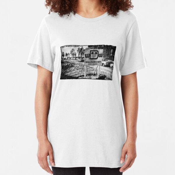 Kingdomcast Florida Project logo Slim Fit T-Shirt
