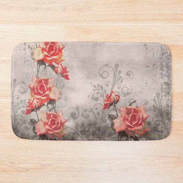 Item preview, Vintage Red Rose Flower Grunge designed and sold by wasootch.