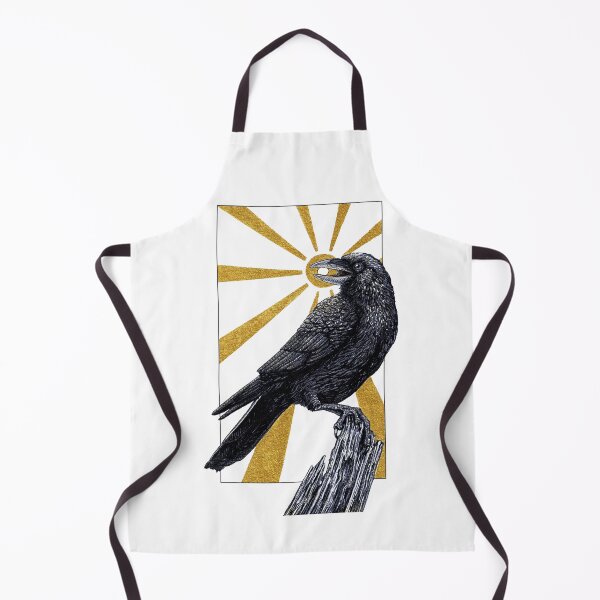 Crow Brings Daylight Apron