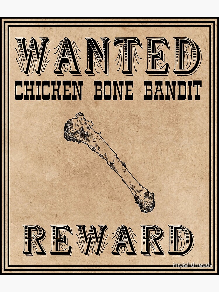 "Impractical Jokers Chicken Bone Bandit" Poster for Sale by