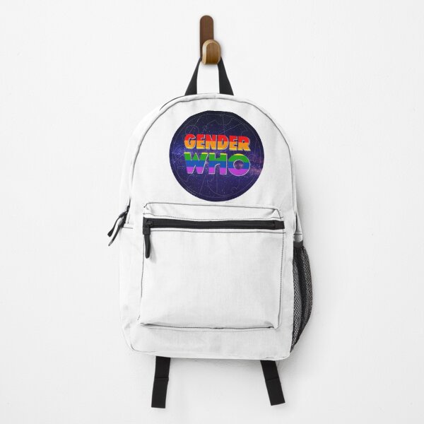 Item preview, Gender Who - Rainbow (blue) designed and sold by gallifreystede.