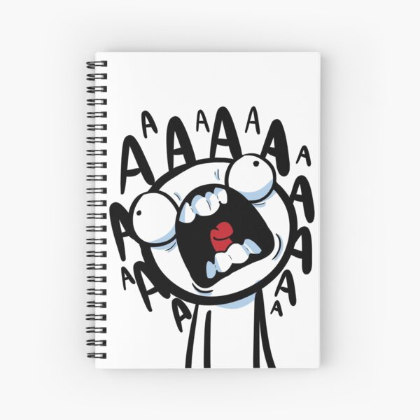 AAAAAAAA Spiral Notebook