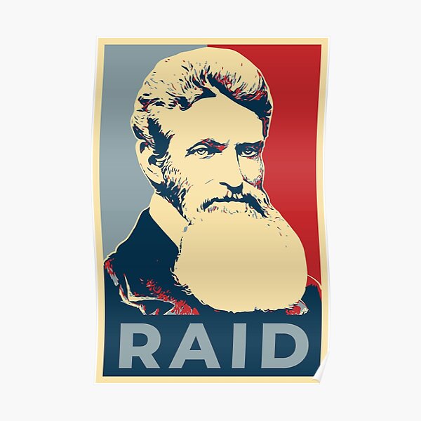“John Brown abolitionist” Poster for Sale by radvas | Redbubble