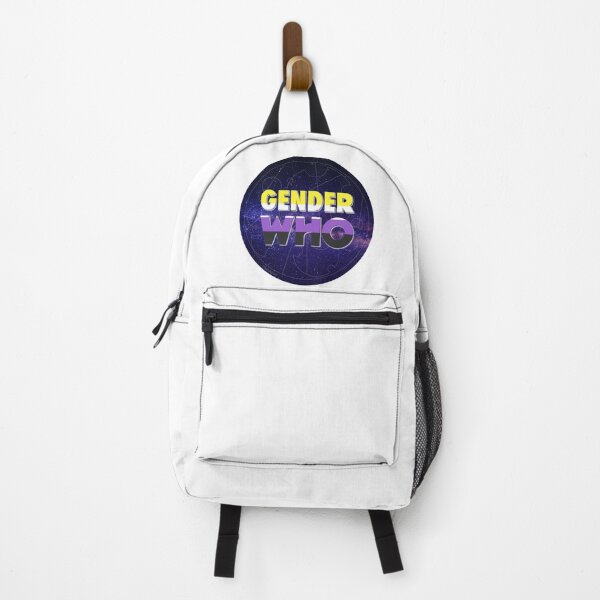 Item preview, Gender Who - Non-Binary (blue) designed and sold by gallifreystede.