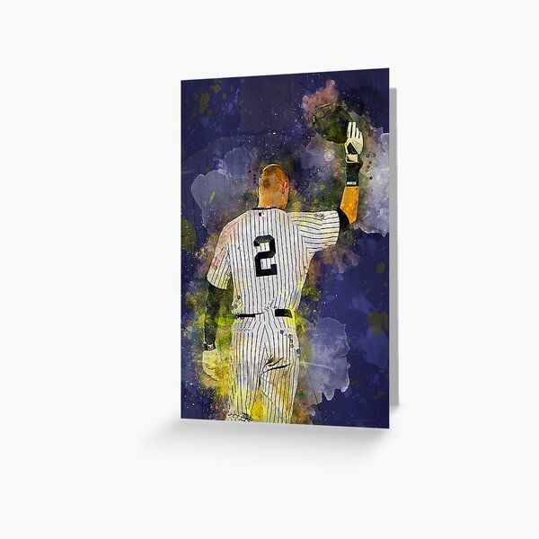 Derek Jeter #2 Jersey Number Sticker for Sale by StickBall