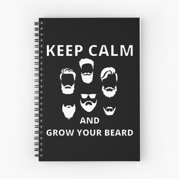 Item preview, Keep calm and grow your beard designed and sold by StarlightTales.