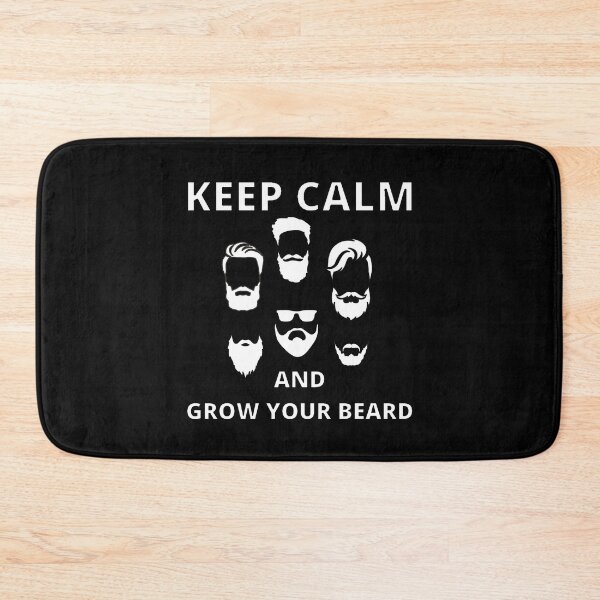Item preview, Keep calm and grow your beard designed and sold by StarlightTales.