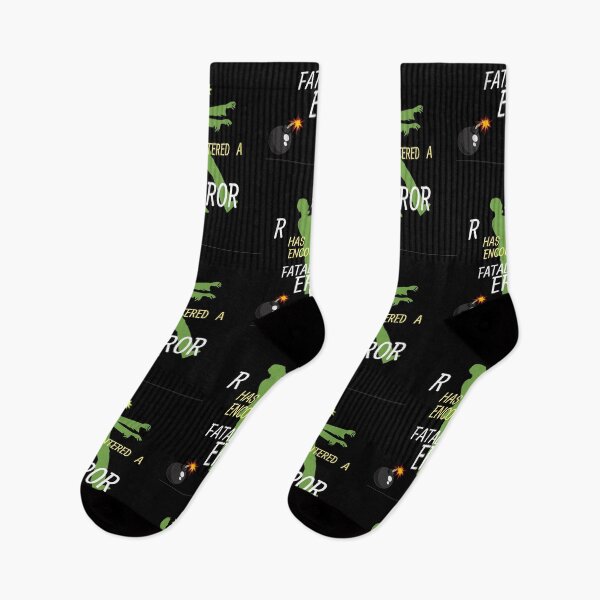 Item preview, R Zombie (R HAS ENCOUNTERED A FATAL ERROR) designed and sold by NJCA2020.