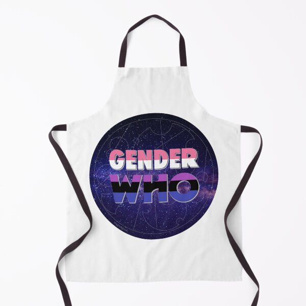 Item preview, Gender Who - Genderfluid (blue) designed and sold by gallifreystede.