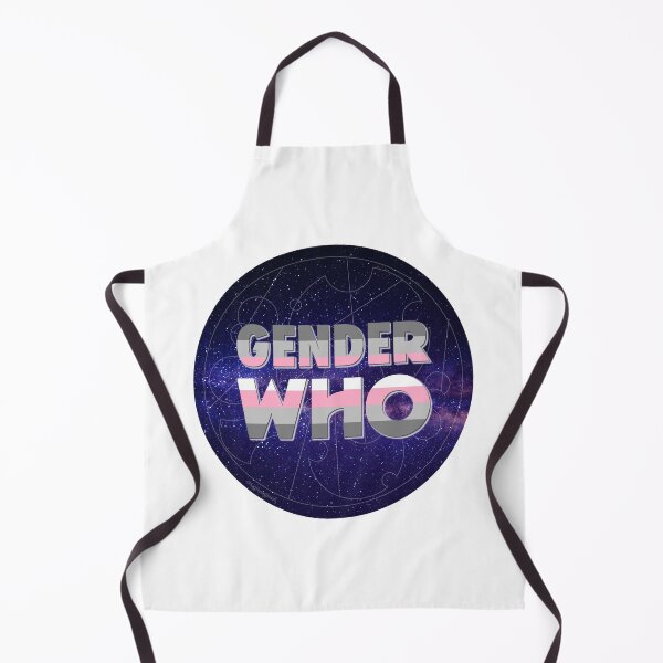 Item preview, Gender Who - Demigirl (blue) designed and sold by gallifreystede.