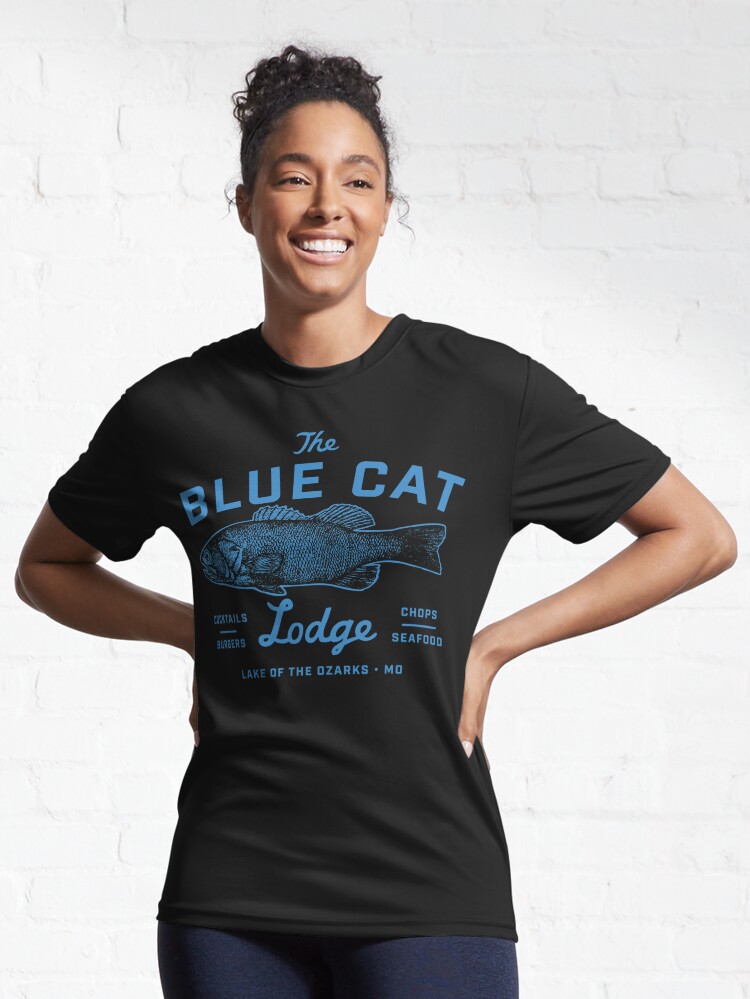 Disover Blue Cat Lodge | Active T-Shirt 