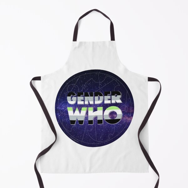 Item preview, Gender Who - Agender (blue) designed and sold by gallifreystede.
