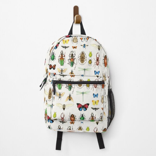 Item preview, The Usual Suspects - insects on white - watercolour bugs pattern by Cecca Designs designed and sold by Cecca-Designs.