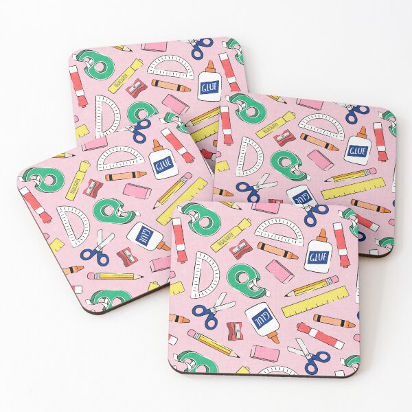 Item preview, school supplies - back to school - teacher - pink designed and sold by littlearrow.