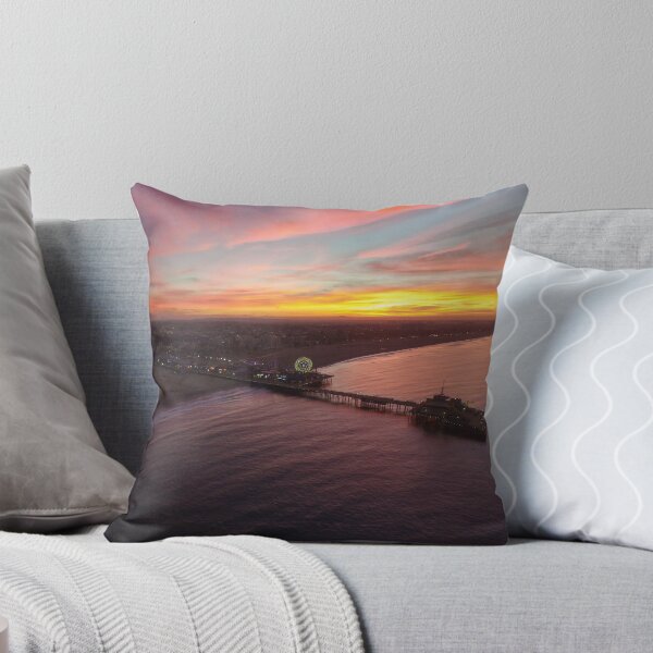 Item preview, Santa Monica Pier Sunrise designed and sold by Aidan Ostrogovich.