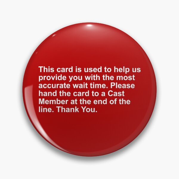 Item preview, Wait Line Card designed and sold by DaniGirls.