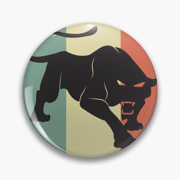 Item preview, Black Panther Silhouette Shirt - Retro Vintage Classic designed and sold by santomkd.