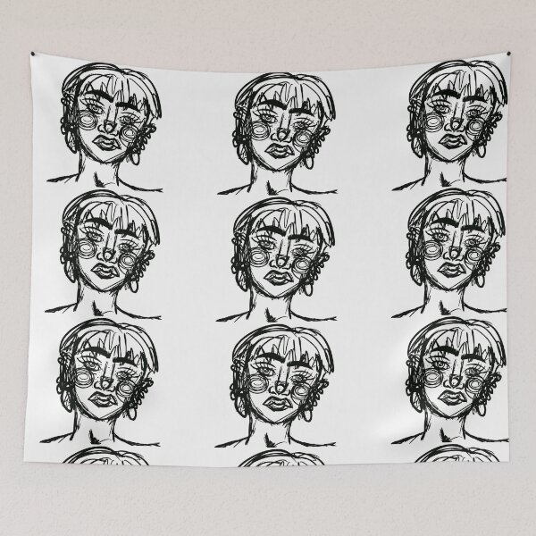 Item preview, Little Skies Sketch Drawing designed and sold by girlathome.