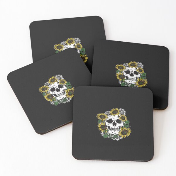 Item preview, Skull Sunflower designed and sold by Esmilna Castillo.
