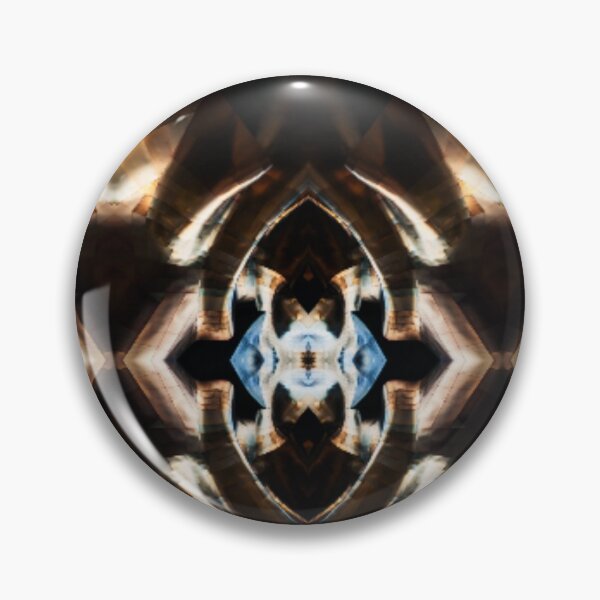 Item preview, Golden Sphere Pattern, chocolate brown,blue ,gold designed and sold by Aquila Light Pictures.