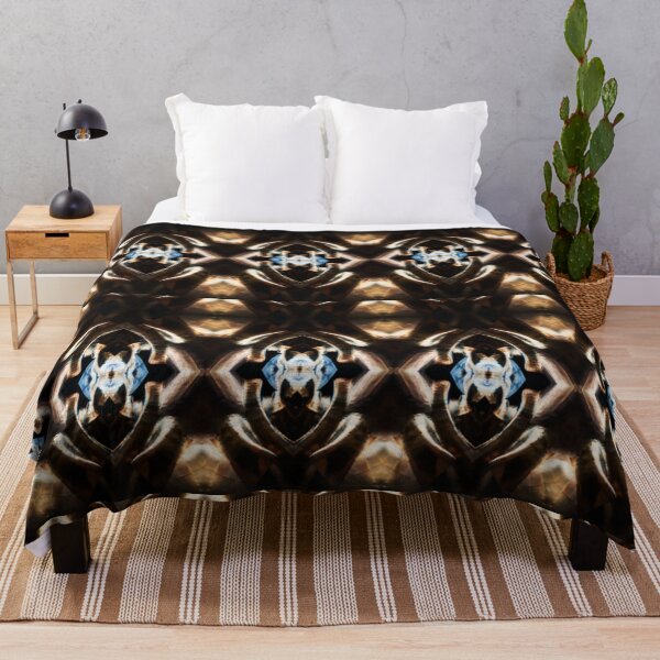 Item preview, Golden Sphere Pattern, chocolate brown,blue ,gold designed and sold by Aquila Light Pictures.