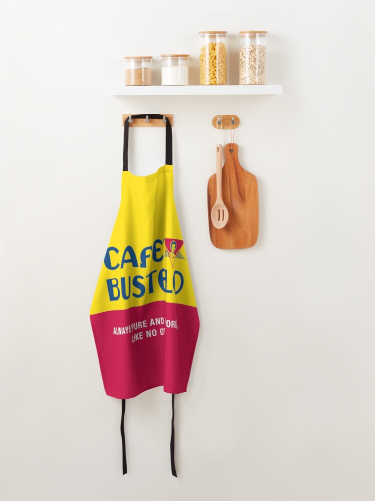 Alternate view of Café Bustelo Apron