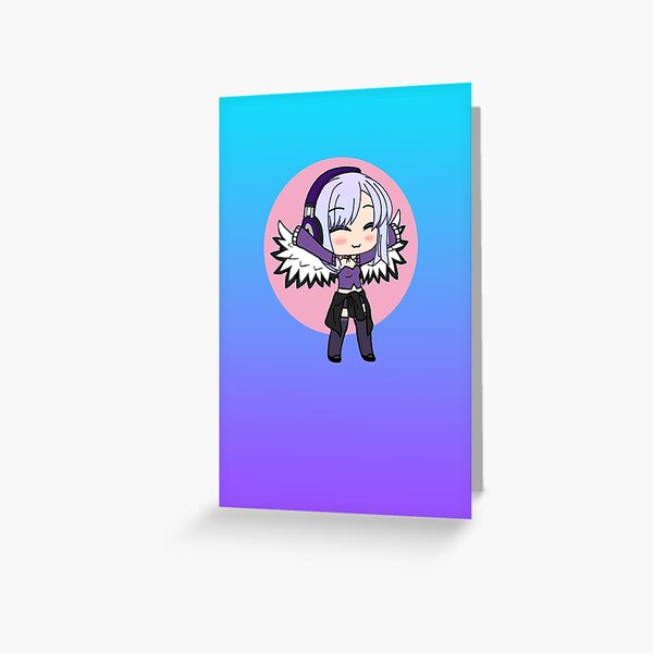 Gacha Life Greeting Cards Redbubble - free roblox cards gacha