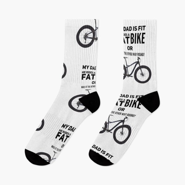 Item preview, My Dad is a fit, fat bike rider designed and sold by BikeBoomer.